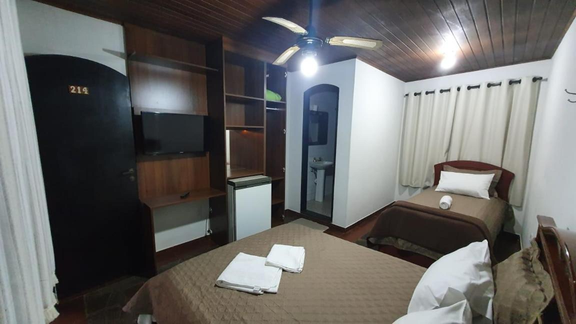 Casa Blanca Pousada Hotel Sao Lourenco  Dış mekan fotoğraf